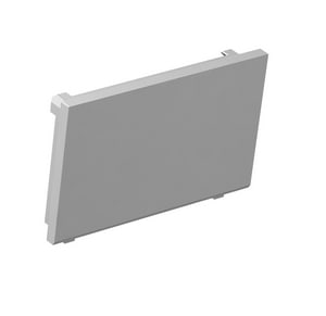 BARTHELME - Endkappen-Set opal hoch PC für LED-Profil CATania 4040/4050