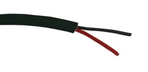 BARTHELME - Kabel Außenbereich 2-polig rund schwarz pro Meter
