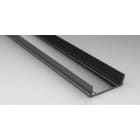 BARTHELME - CATania 30-Einlegerprofil Aluminium schwarz eloxiert 1 m