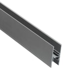 BARTHELME - Montageprofil H-System für Lichtlinien 17,5x17,5 mm Aluminium eloxiert natur 21,1x49,7 mm 2000 mm