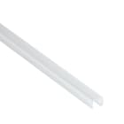 BARTHELME - Montageprofil H-System Abdeckung satiniert PC 1000 mm