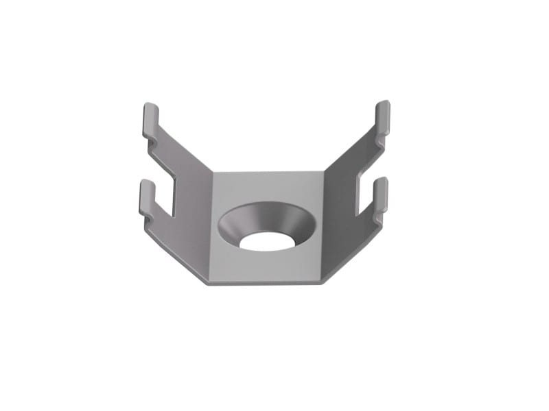 BARTHELME - BARdolino Midi Angolo Halteklammerset Edelstahl 20x7,8 mm