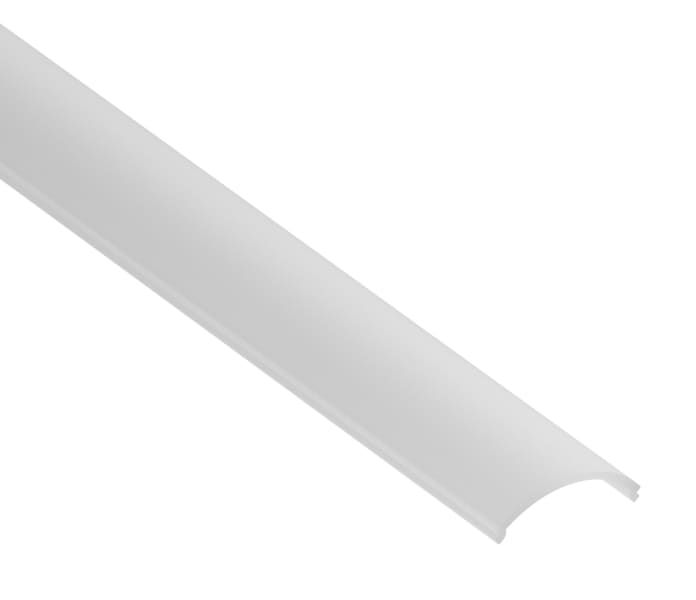 BARTHELME - BARdolino Midi Angolo Abdeckung rund PMMA opalweiß 18x18 mm 1000 mm