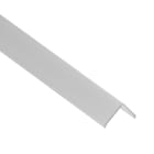 BARTHELME - BARdolino Midi Angolo Abdeckung eckig PMMA opalweiß 18x18 mm 1000 mm