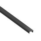 BARTHELME - Abdeckung opalschwarz PMMA für LED-Profil BARdolino Midi flach/T 5 m