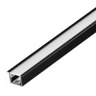 BARTHELME - BARdolino Midi T Aluminium eloxiert schwarz 20x12 mm 1000 mm