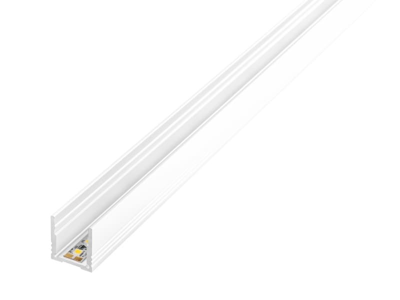 BARTHELME - BARdolino hoch Profil Aluminium pulverbeschichtet RAL9010 18,4x19,7 mm 1000 mm