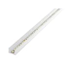 BARTHELME - BARdolino flach Profil Aluminium pulverbeschichtet RAL9010 18,4x13 mm 3020 mm