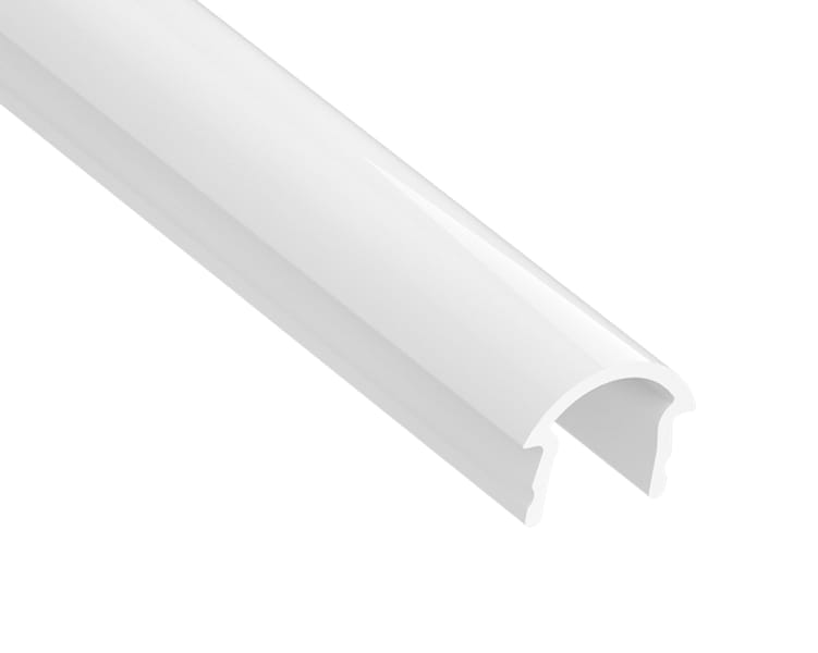 BARTHELME - Abdeckung halbr. opalweiß PMMA für LED-Profi. d. Bardolino-Serie 2 m