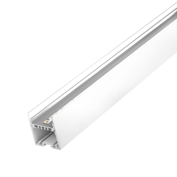 BARTHELME - CATania 4050 Profil Aluminium pulverbeschichtet RAL 9010 40x50 mm 1000 mm