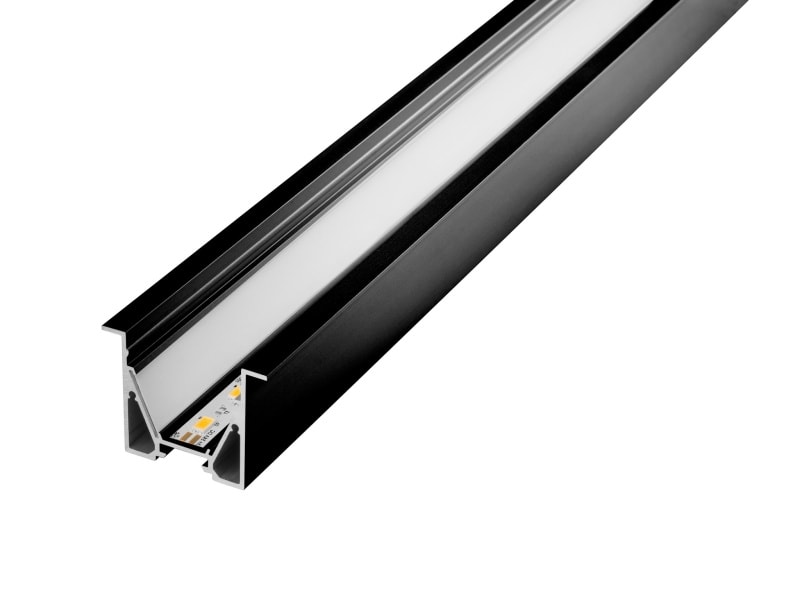 BARTHELME - CATania 3030 T Profil Aluminium pulverbeschichtet RAL9005 40x30 mm 2010 mm