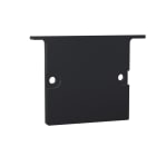BARTHELME - CATania 3030 T Endkappen Aluminium pulverbeschichtet RAL9005 40x30x7 mm 2 Stück