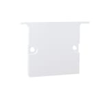 BARTHELME - CATania 3030 T Endkappen Aluminium pulverbeschichtet RAL9010 40x30x7 mm 2 Stück