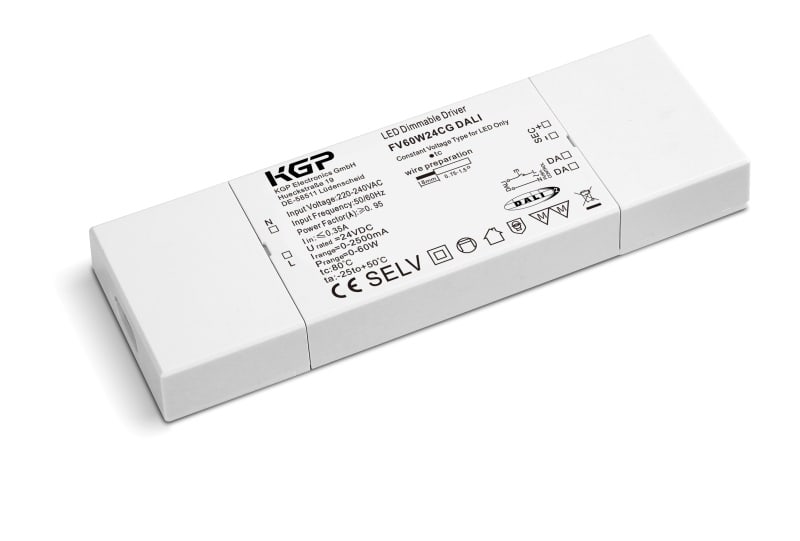 BARTHELME - Netzteil CV 24 V/DC 0,625-2,5 A 15-60 W IP20 170x57x18 mm DALI2