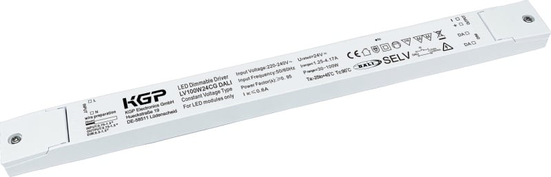 BARTHELME - Netzteil SLIM CV 24 V/DC 1,25-4,17 A 30-100 W IP20 350x30x18 mm DALI2