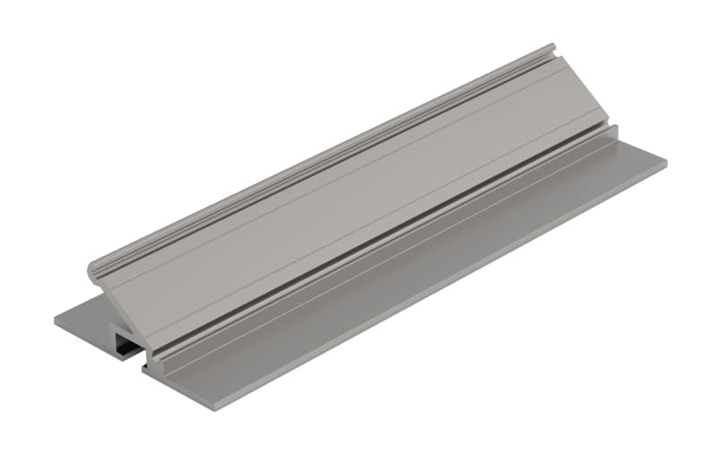 BARTHELME - Napoli 34 VP Voutenprofil Aluminium pressblank 34x14 mm 3000 mm