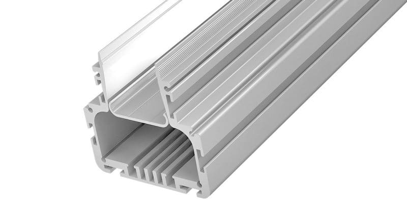 BARTHELME - CATania 30-Unterputzprofil für Netzteileinbau Aluminium pressblank 1 m
