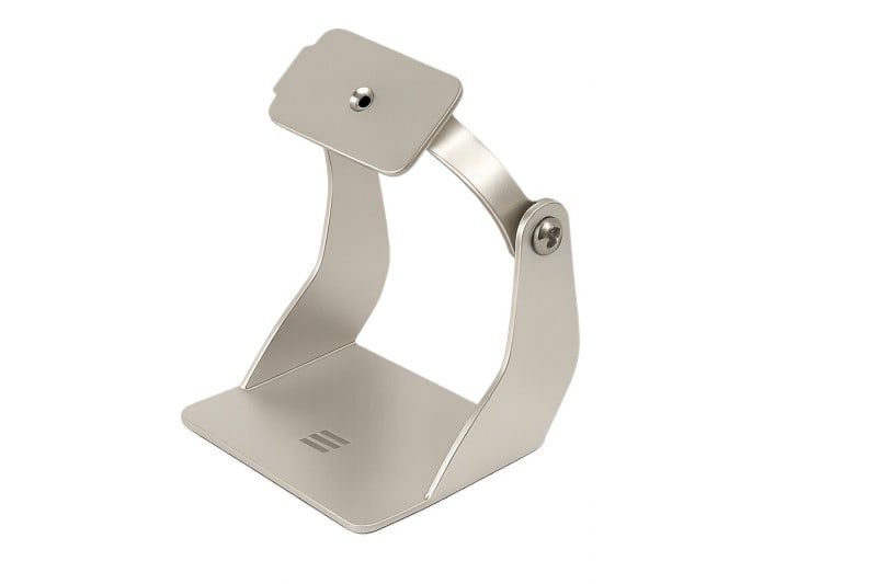 BARTHELME - Schwenkbarer Halter für flexible und starre Olbialeuchten, V2A Edelstahl