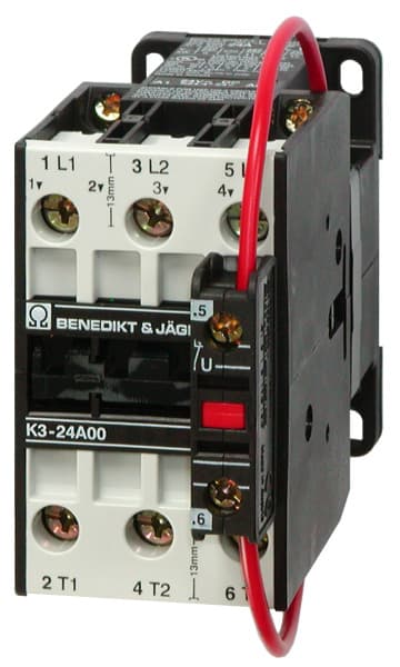 BENEDIKT&JAEGER - Schütz 15kW 3~400V 24V= DC