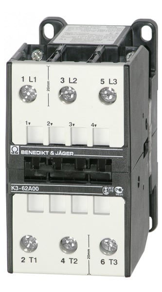 BENEDIKT&JAEGER - Schütz 30kW 3~400V 220-240V 50Hz 240V 60Hz