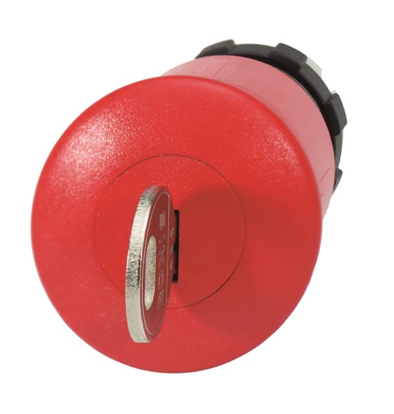 BENEDIKT&JAEGER - NOT-AUS-Pilz-Druck-Zug-Taste Ø40mm rot,m. 2 Schl. Ronis455