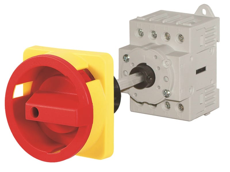 BENEDIKT&JAEGER - NOT-AUS-Hauptschalter 4-polig O/OFF-I/ON