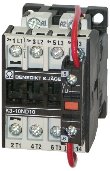BENEDIKT&JAEGER - Schütz 7,5kW 3~400V