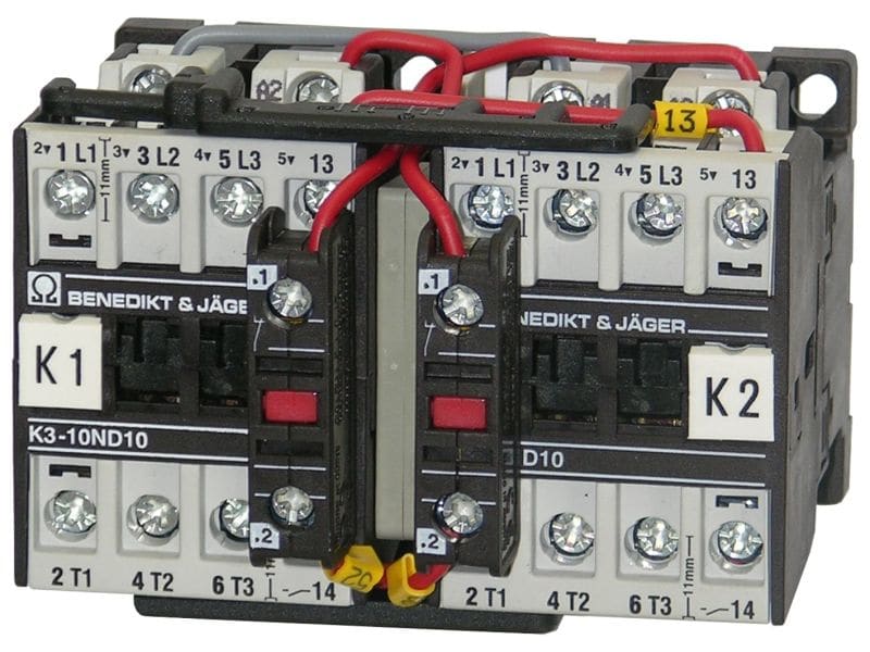 BENEDIKT&JAEGER - Wendeschütz 7,5kW 3~400V