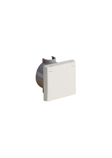 ABL-SURSUM - PERILEX UP-Steckdose mit Wanddose, 16 A, IP44, weiß