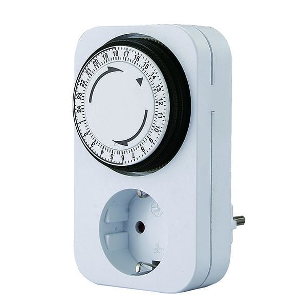BACHMANN - Mechanischer Timer 24h weiß