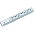 BACHMANN - 19'' PVC 7xCEE7/3 1xSPD Strom 2,0m CEE7/7