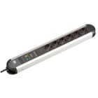 BACHMANN - PRIMO 6xCEE7/3 GVS Strom 2,0m CEE7/7