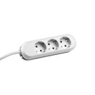 BACHMANN - SMART 3xCEE7/3 weiß Strom 3,0m CEE7/7