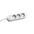 BACHMANN - SMART 3xCEE7/3 weiß Strom 5,0m CEE7/7
