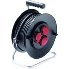 BACHMANN - Kunststoff Kabeltrommel 3-fach 40m