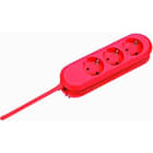 BACHMANN - SMART 3xCEE7/3 rot m 3,0 CEE7/7