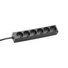 BACHMANN - SELLY 6xCEE7/3 sw 1,5m CEE7/7