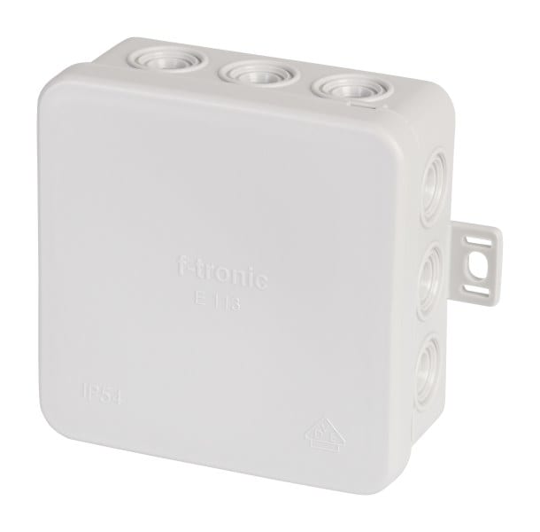 F-TRONIC - Feuchtraumabzweigdose 85x85mm
