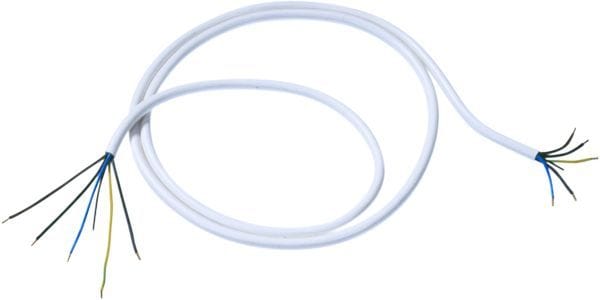 BACHMANN - Herdleitung H05VV-F 5G1,5mm² L:1,5m weiß AEH/AEH