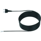 BACHMANN - Zuleitung H05VV-F 2x0,75 mm² L:10,0m sw AEH/CEE7/17