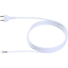 BACHMANN - Zuleitung H05VV-F 2x1,0mm² L:3,0m sw wire/CEE7/17