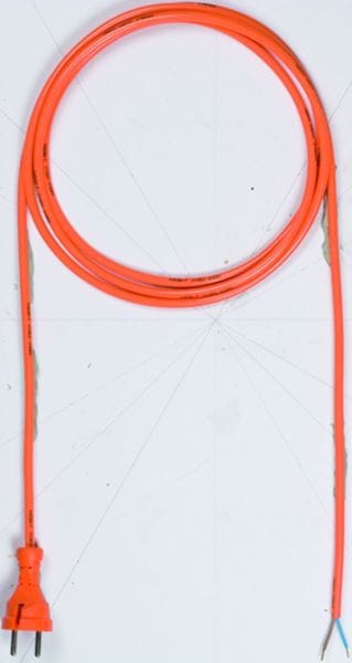 BACHMANN - Zuleitung H05BQ-F 2x1,0mm² L:3,0m or AEH/CEE7/17