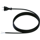 BACHMANN - Zuleitung H07RN-F 2x1mm² L:3,0m sw AEH/CEE7/17