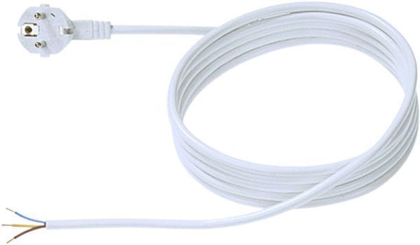 BACHMANN - Zuleitung H05VV-F 3G1,0 3,0m ws AEH/CEE7/7