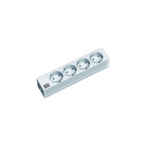BACHMANN - 10'' 1HE 4xCEE7/3 2,0m CEE7/7 208mm