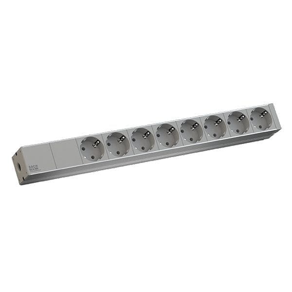 BACHMANN - 19'' 1HE 8xCEE7/3 mit Prüfleitung