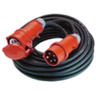 BACHMANN - Verlängerung H07RN-F 5G1,5mm² sw, 10m, CEE/16A rt