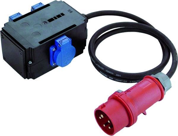 BACHMANN - CEE-Adapter 3xCEE7/3 1,5m CEE 16A