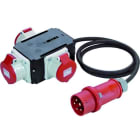BACHMANN - CEE-Adapter 3xCEE 16A 1,5m CEE 16A