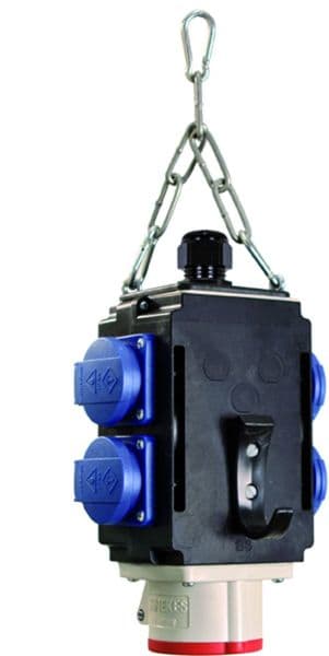 BACHMANN - ENERGIEWÜRFEL 4xCEE7/3 1xCEE IP44